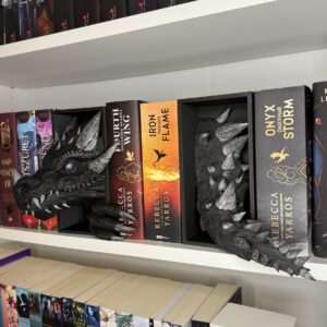 Felkelő sárkány booknook - fekete