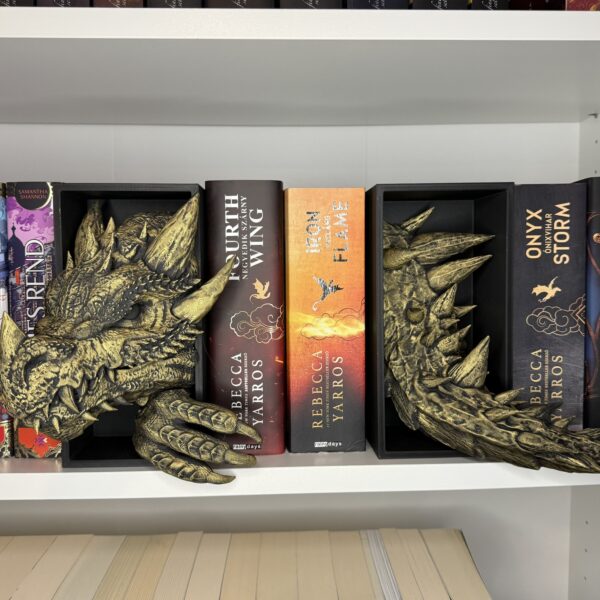 Felbukkanó sárkány booknook - arany - Image 2
