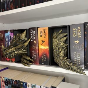 Felbukkanó sárkány booknook - arany